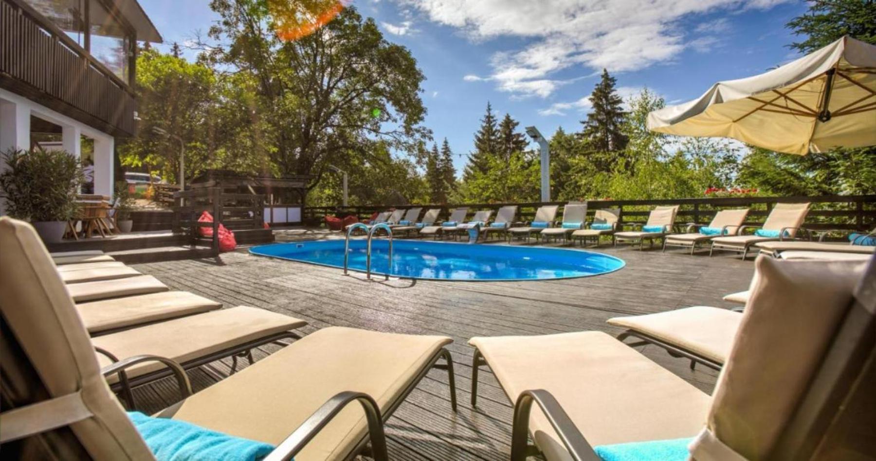 Alpin Aparthotel 2302 Poiana Brasov Bagian luar foto